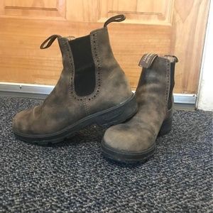 Blundstone 1351 Rustic Brown High Top Boots